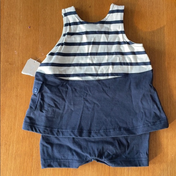 NWT Ikks girls marine romper - Picture 2 of 4